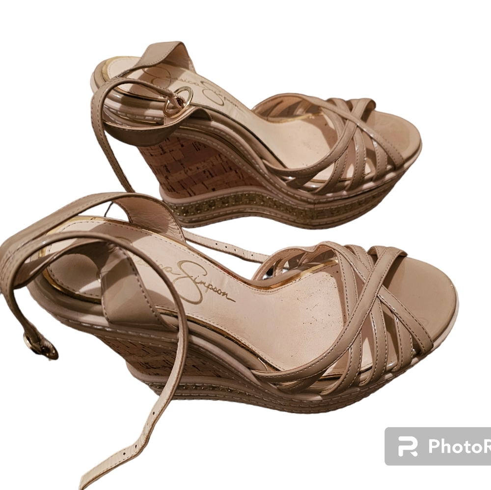 Jessica Simpson platform sandals